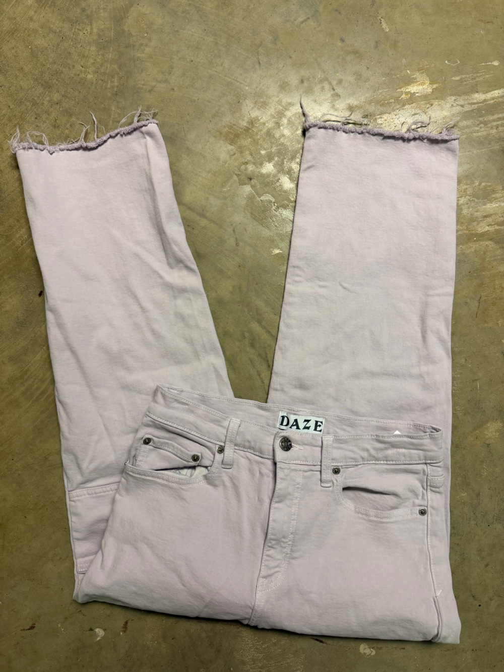 DAZE Light Lavender cargo Jeans